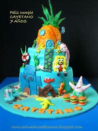 Image result for Spongebob 24 25 Cake