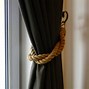 Image result for Rope Curtain Tie Backs