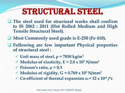 Image result for Material Specification for Structural Steel
