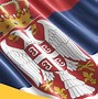 Image result for Serbia Flag with a Angry Face