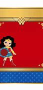 Image result for Wonder Woman Invite