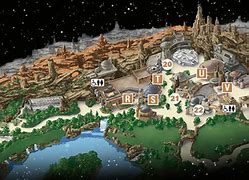 Image result for Star Wars Galaxy Edge Disneyland Map
