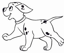 Image result for Black and White Cartoon Dog Clip Art