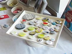 Image result for Acrylic Button Display