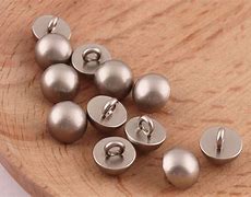 Image result for silver button for coat