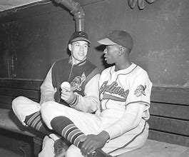 Image result for Bob Feller Satchel Paige