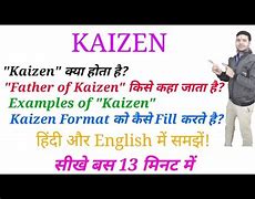 Image result for Kaizen Meaning in Hindi