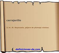 Image result for cerrajerillo