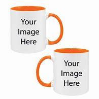 Image result for Orange Number 7 Mug