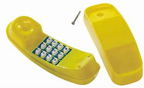 Image result for Plastic Yellow Phone