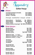 Image result for Berapa Harga Laundry Di Hotel