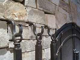 Image result for Wrought Iron Fireplace Hooks
