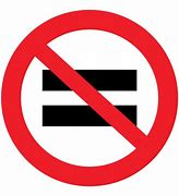Image result for Does Not Equal Sign