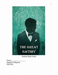 Image result for The Great Gastby Student Book