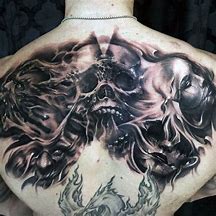 Image result for Demon Tattoo On Back