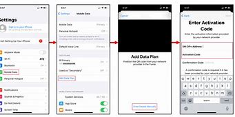Image result for How to Activate E Sim iPhone Airtel