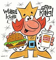 Image result for cartoons burger king