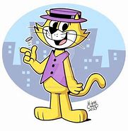Image result for Cartoon Cat with Purple Vest