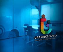 Image result for 3D Glass Wall Mockup