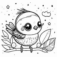 Image result for Baby Bird Coloring Pages