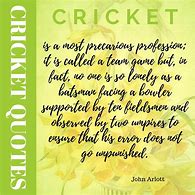 Image result for Famous Cricket Quotes