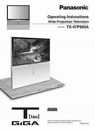 Image result for Huge Panasonic Rear Projection TV Inside