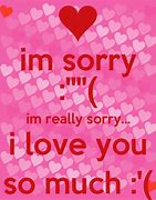 Image result for I'm Sorry and I Love You Meme
