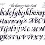 Image result for Calligraphy Alphabet Chart