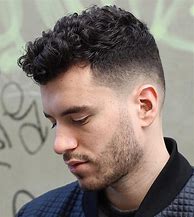 Image result for Messy Curly Hair Men