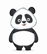 Image result for Panda Cartoon Stand Up