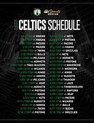 Image result for Boston Celtics Schedule