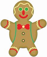Image result for Gingerbread Cookie Clip Art Black and White