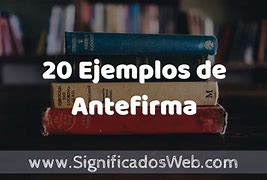Image result for antefirma