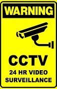 Image result for CCTV Warning Signs