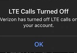 Image result for LTE Calls Turned Off On Verizon Phone