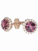 Image result for Pink Earrings Rose Gold