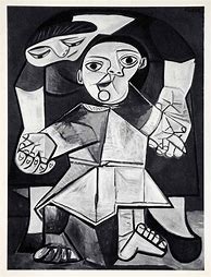 Image result for Mother Helping Daughter with Homework Abtract Painting by Poblo Picasso