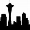 Image result for Seattle Skyline with Seahawks Logo Clip Art