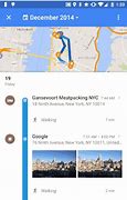 Image result for Google Maps Location History Timeline