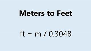 Image result for 50 Meters to Feet