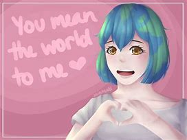 Image result for Earth Chan and Humans
