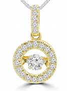Image result for Diamond Pendant with Halo