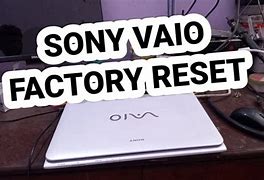 Image result for Reset 2002 Sony Vaio Laptop
