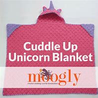 Image result for Unicorn Hooded Blanket