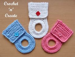 Image result for Crochet Kitchen Towel Holder Pattern Free