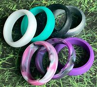 Image result for Stackable Silicone Rings