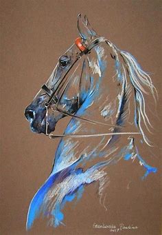 Peintures chevaux horse art drawing horse artwork horse drawings – Artofit
