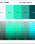 Image result for Turquoise Color Palette