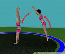 Image result for How to Do a Front Flip Trampoline