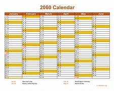 Image result for 2060 Calendar